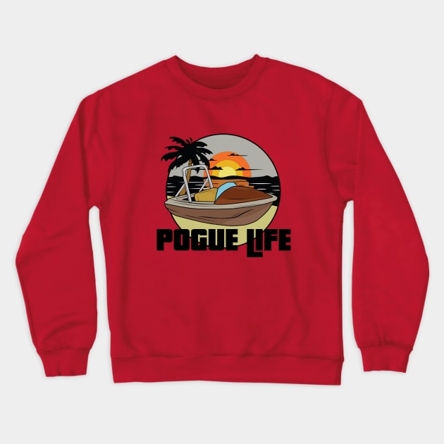 Outer banks - obx - pogue life - John b - north carolina Crewneck Sweatshirt by Fashion Apparels